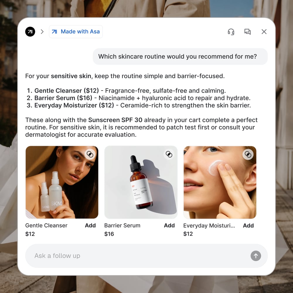 Asa in your storefront